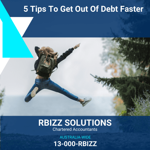 5 Tips To Get Out Of Debt Faster